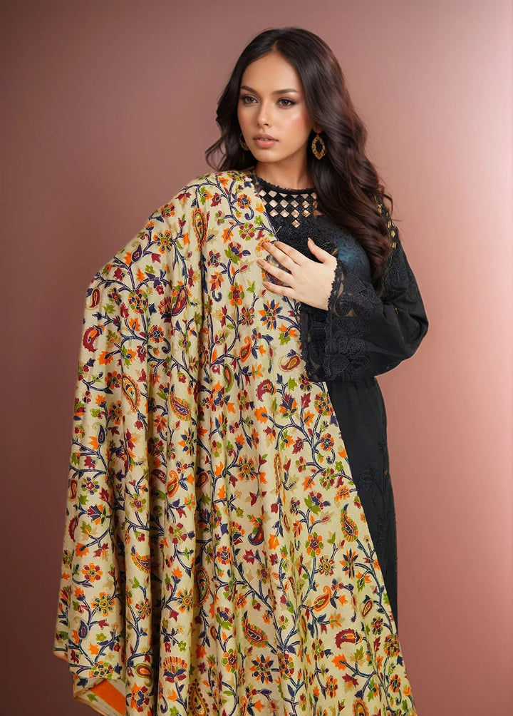 Sanaulla Exclusive Range Pashmina Shawl KPS D-27 Multi 3 - Winter Collection