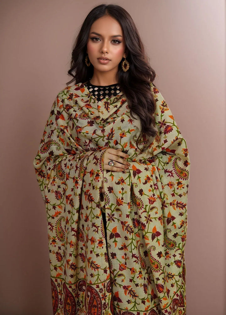 Sanaulla Exclusive Range Pashmina Shawl KPS D-27 Multi 5 - Winter Collection