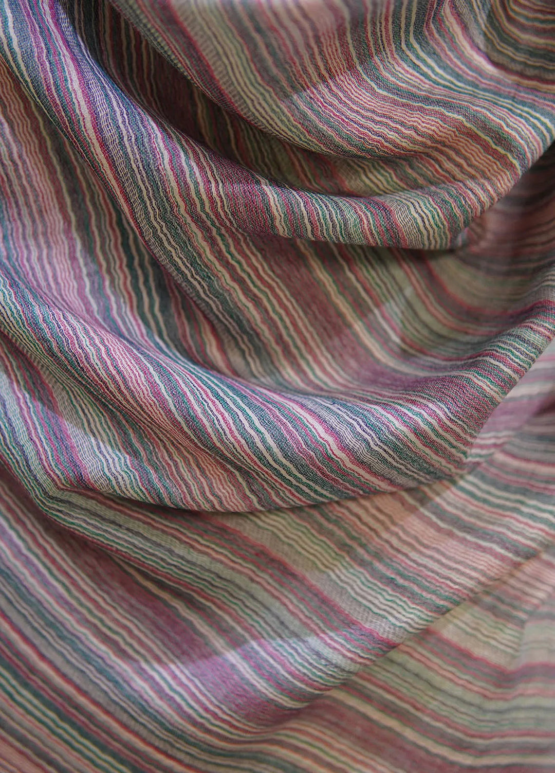 Sanaulla Exclusive Range Pashmina Shawl KPS D-43 Multi 11 - Winter Collection