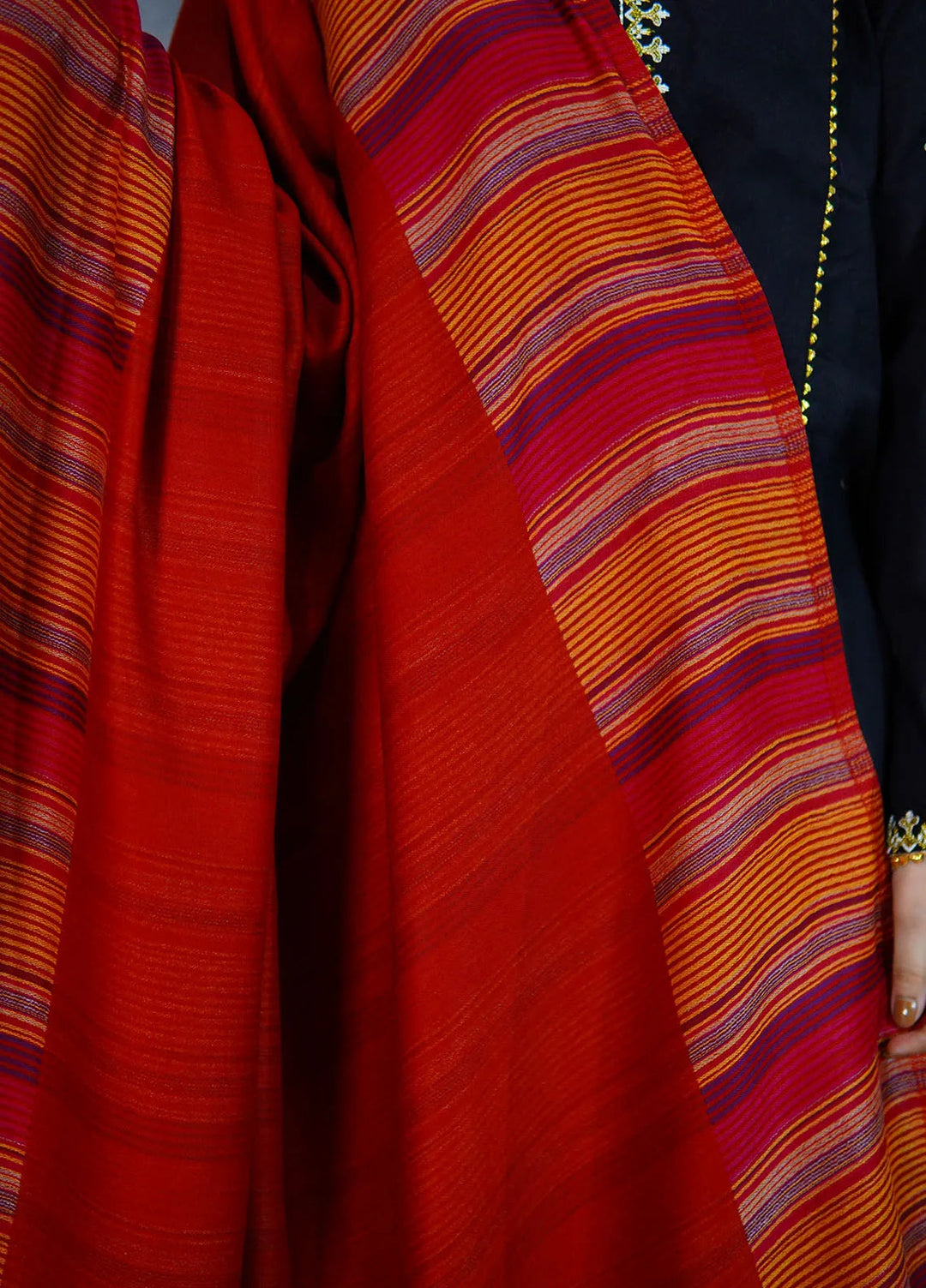 Sanaulla Exclusive Range Pashmina Shawl KPS D-43 Multi 2 - Winter Collection