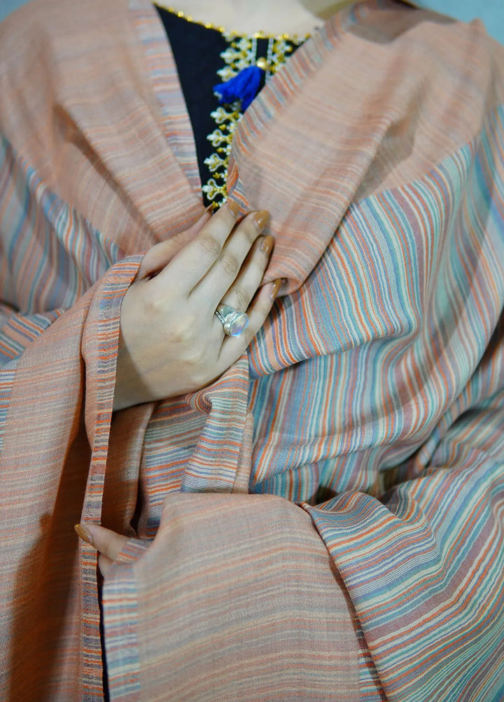 Sanaulla Exclusive Range Pashmina Shawl KPS D-43 Multi 4 - Winter Collection