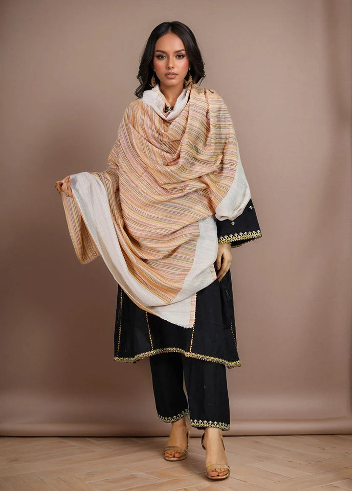 Sanaulla Exclusive Range Pashmina Shawl KPS D-43 Multi 9 - Winter Collection