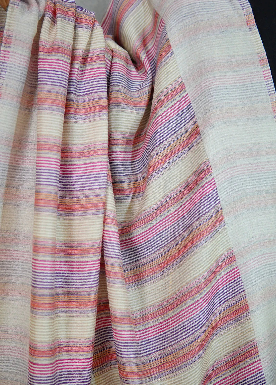 Sanaulla Exclusive Range Pashmina Shawl KPS D-43 Multi - Winter Collection