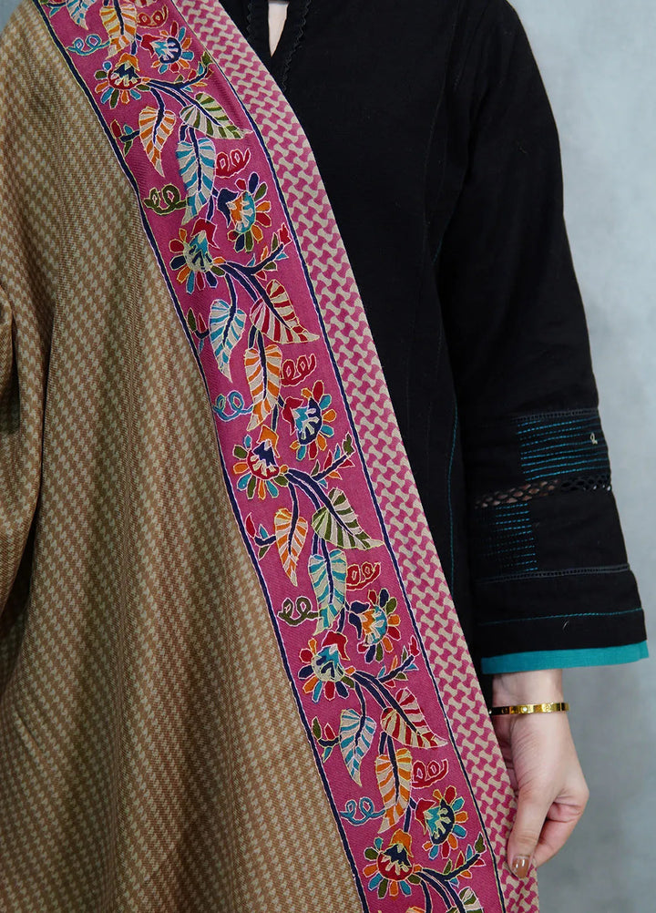 Sanaulla Exclusive Range Pashmina Shawl KPS D-52 Multi 1 - Winter Collection