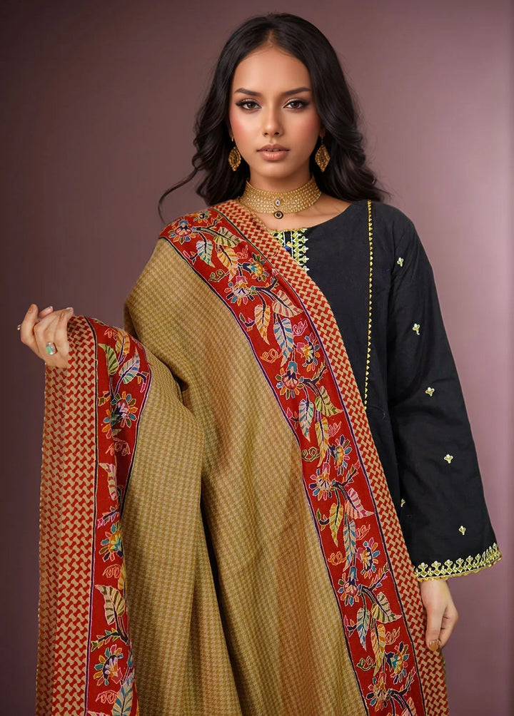 Sanaulla Exclusive Range Pashmina Shawl KPS D-52 Multi 11 - Winter Collection