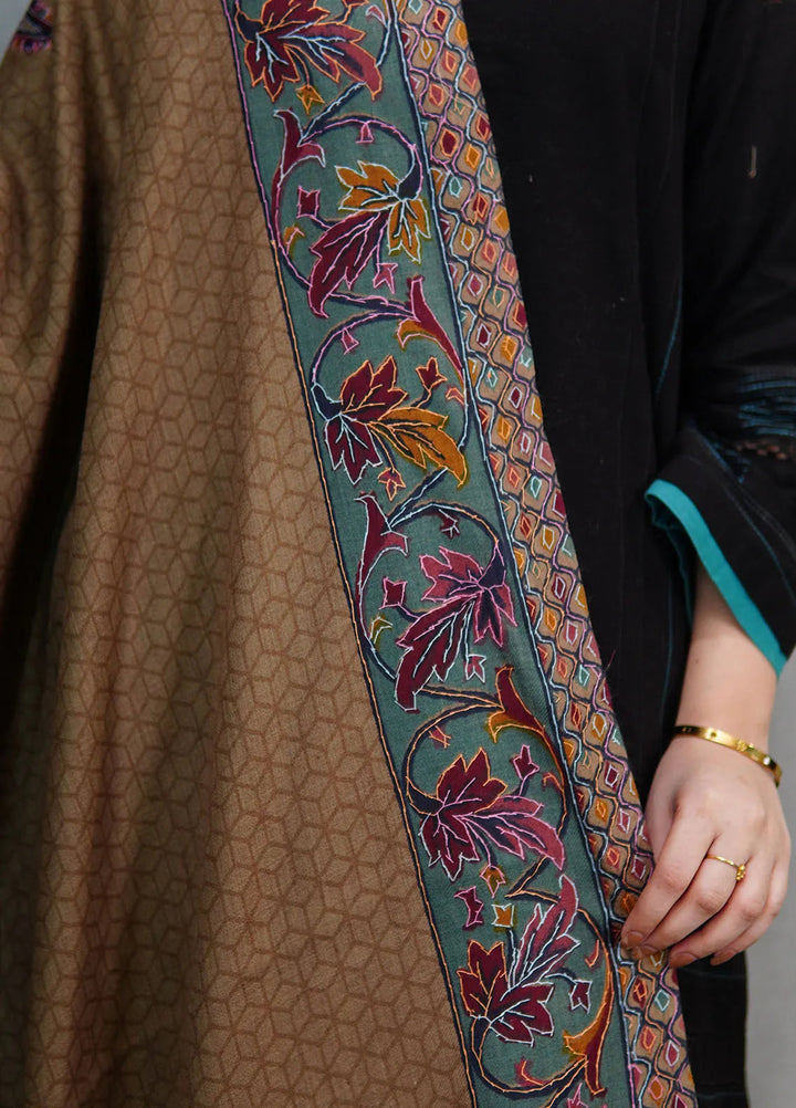 Sanaulla Exclusive Range Pashmina Shawl KPS D-52 Multi 2 - Winter Collection