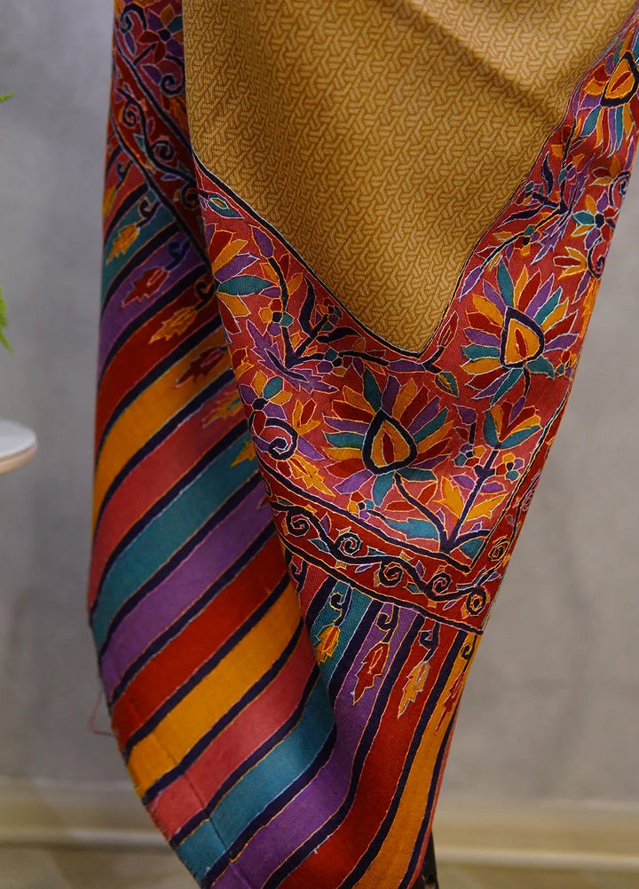 Sanaulla Exclusive Range Pashmina Shawl KPS D-52 Multi 20 - Winter Collection