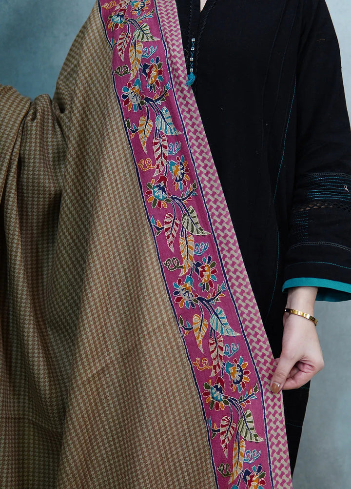 Sanaulla Exclusive Range Pashmina Shawl KPS D-52 Multi 7 - Winter Collection