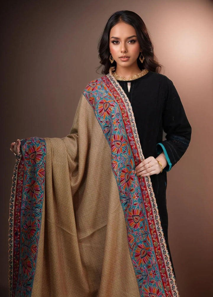 Sanaulla Exclusive Range Pashmina Shawl KPS D-52 Multi - Winter Collection