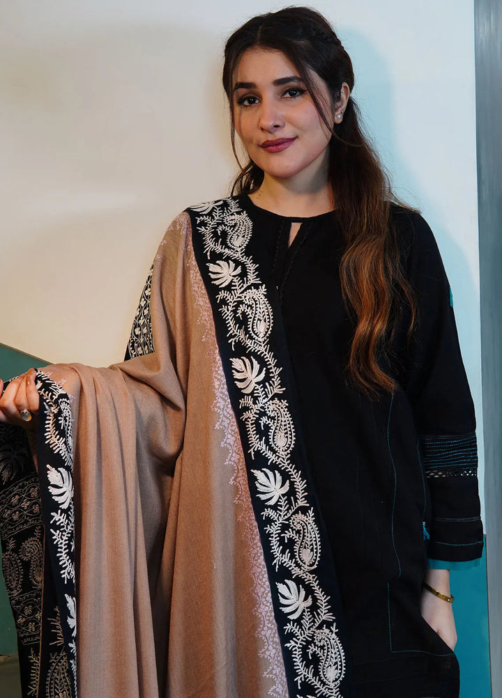 Sanaulla Exclusive Range Pashmina Shawl KPS D-99 Multi 4 - Winter Collection