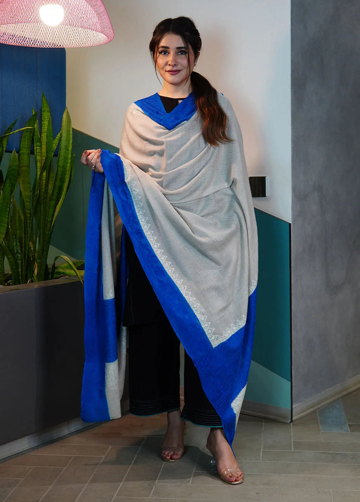 Sanaulla Exclusive Range Pashmina Shawl KPS D-99 Multi 5 - Winter Collection