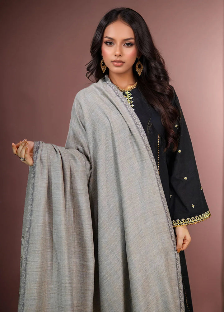 Sanaulla Exclusive Range Pashmina Shawl MAMA D-22 Multi 2 - Winter Collection