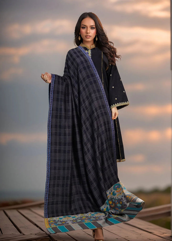 Sanaulla Exclusive Range Pashmina Shawl MAMA D-22 Multi 4 - Winter Collection