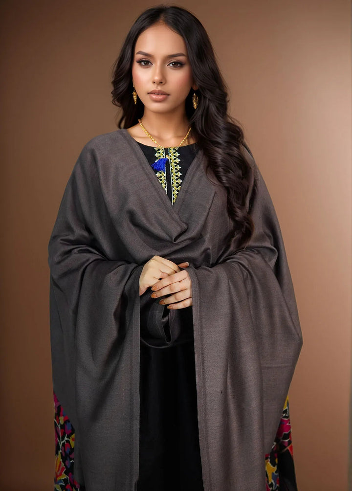 Sanaulla Exclusive Range Pashmina Shawl MAMA D-22 Multi 5 - Winter Collection