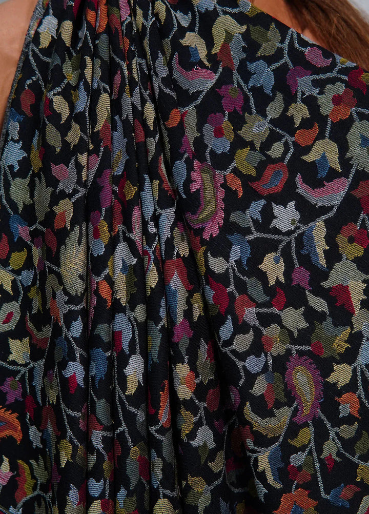 Sanaulla Exclusive Range Pashmina Shawl MAMA D-25 Multi 5 - Winter Collection