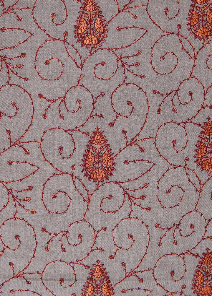 Sanaulla Exclusive Range  Pashmina  Shawls AKP-20 Beige - Pashmina Shawls