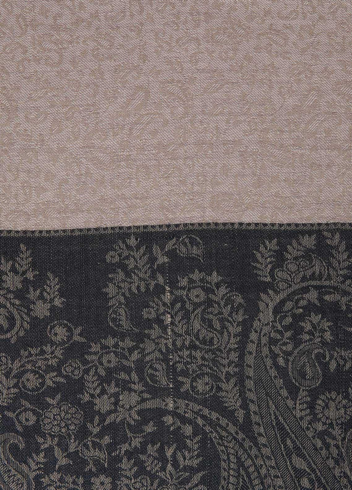 Sanaulla Exclusive Range  Pashmina  Shawls AKP-08 Brown 04 - Pashmina Shawls