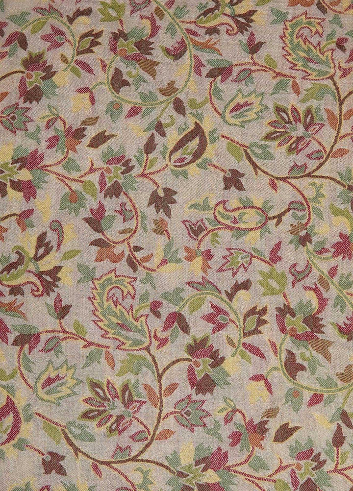 Sanaulla Exclusive Range  Pashmina  Shawls MAMA-02 Green-1 - Pashmina Shawls