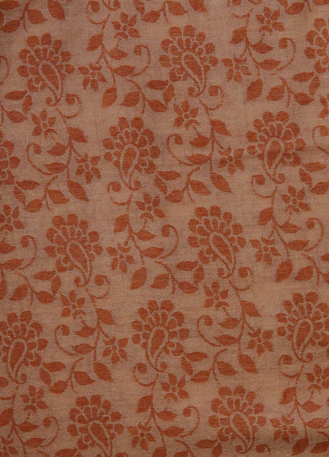 Sanaulla Exclusive Range  Pashmina  Shawls MAMA-35 Brown-3 - Pashmina Shawls