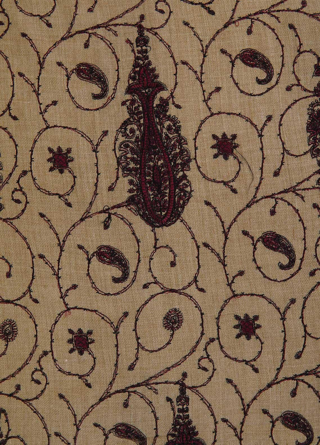 Sanaulla Exclusive Range  Pashmina  Shawls AKP-20 Beige 01 - Pashmina Shawls