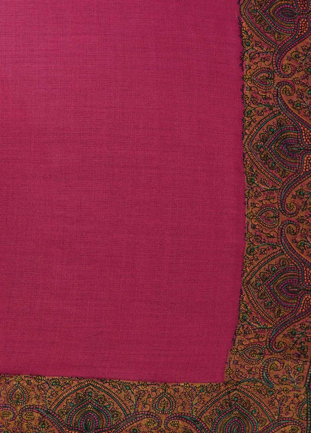 Sanaulla Exclusive Range  Pashmina  Shawls MAMA-31 Pink - Pashmina Shawls