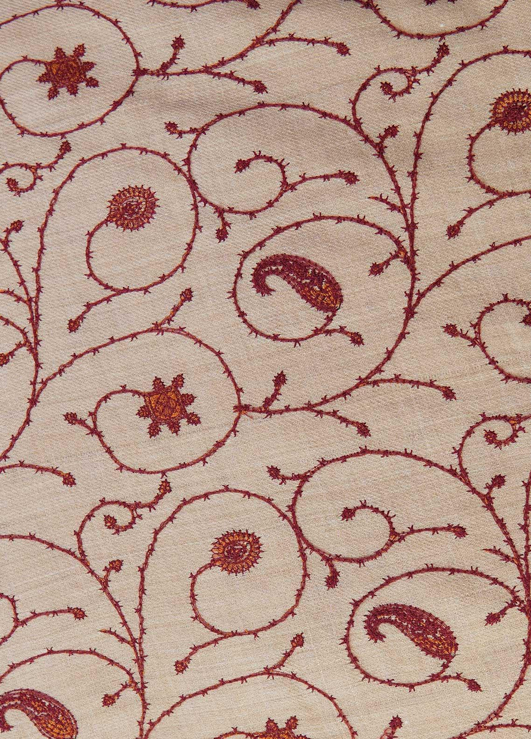 Sanaulla Exclusive Range  Pashmina  Shawls AKP-20 Fawn - Pashmina Shawls