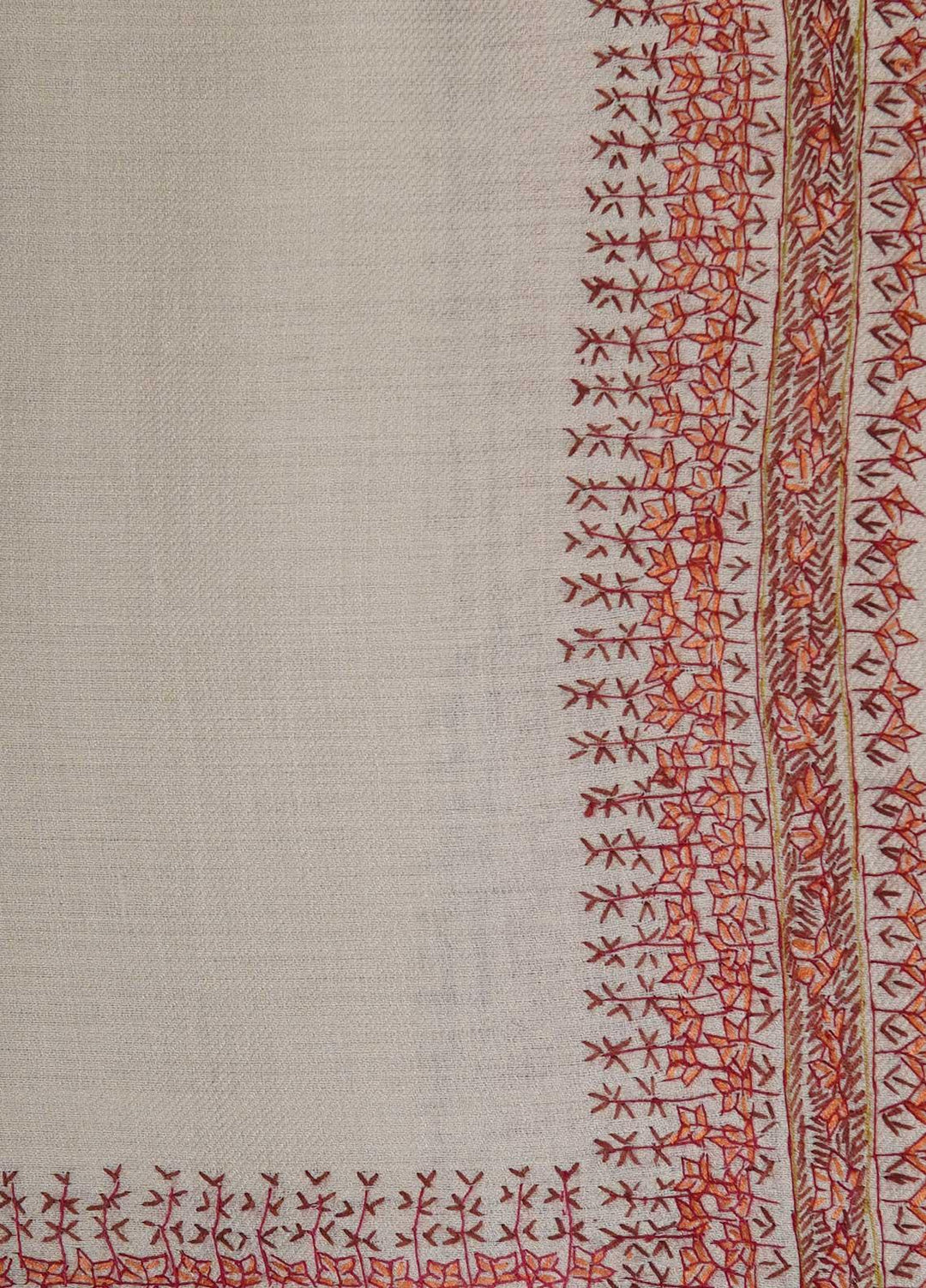 Sanaulla Exclusive Range  Pashmina  Shawls MAMA-16 Beige - Pashmina Shawls