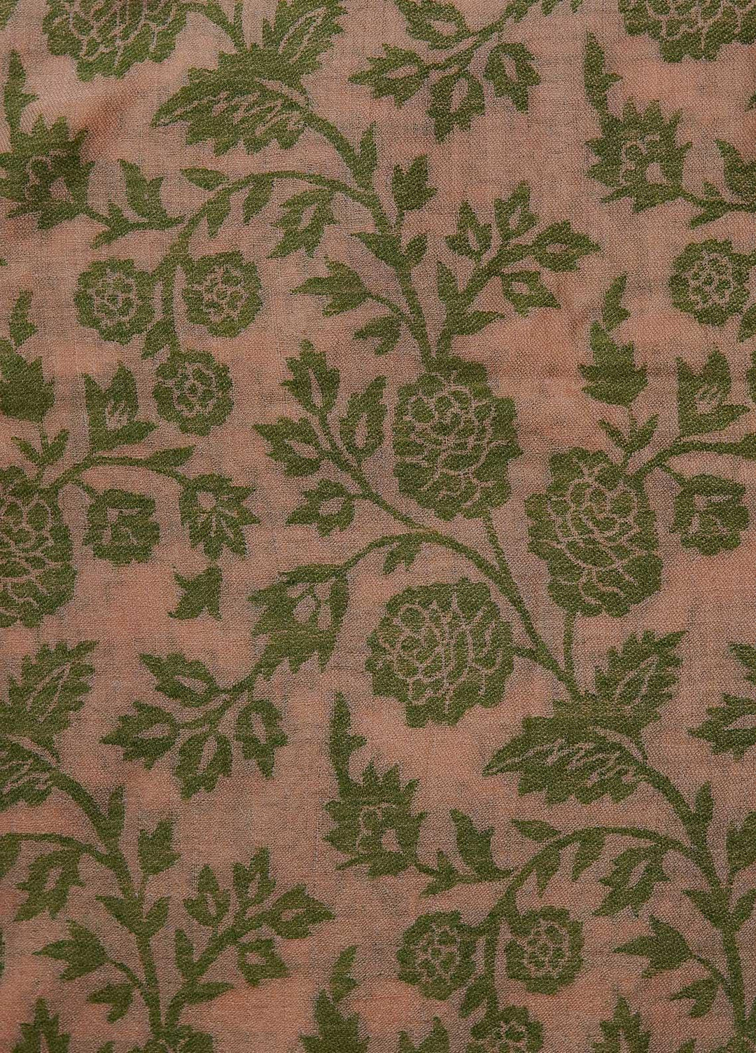 Sanaulla Exclusive Range  Pashmina  Shawls MAMA-35 Green-3 - Pashmina Shawls