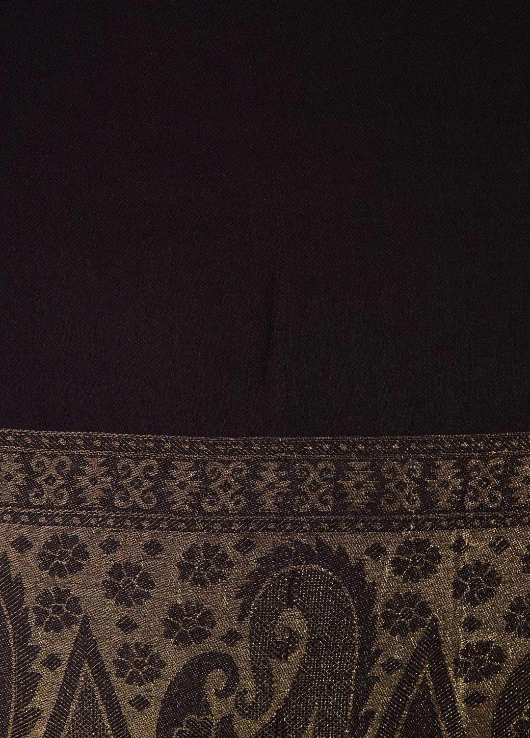 Sanaulla Exclusive Range  Pashmina  Shawls Zarri Palla C KPS-54 Mehroon02 - Pashmina Shawls