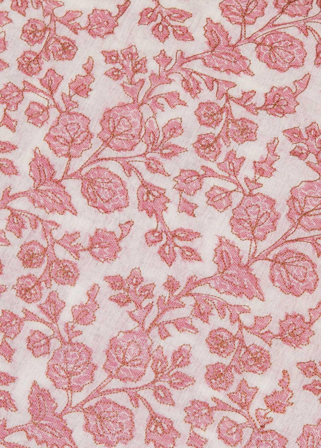 Sanaulla Exclusive Range  Pashmina  Shawls MAMA-06 Pink-3 - Pashmina Shawls