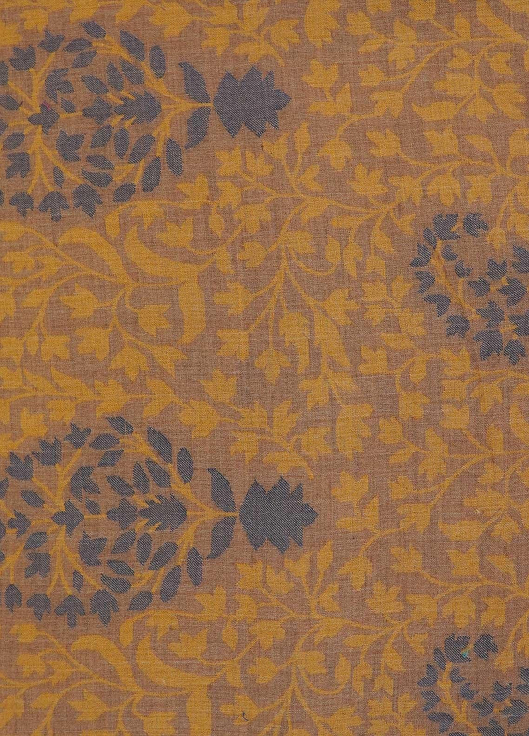 Sanaulla Exclusive Range  Pashmina  Shawls MAMA-12 Mustard-1 - Pashmina Shawls