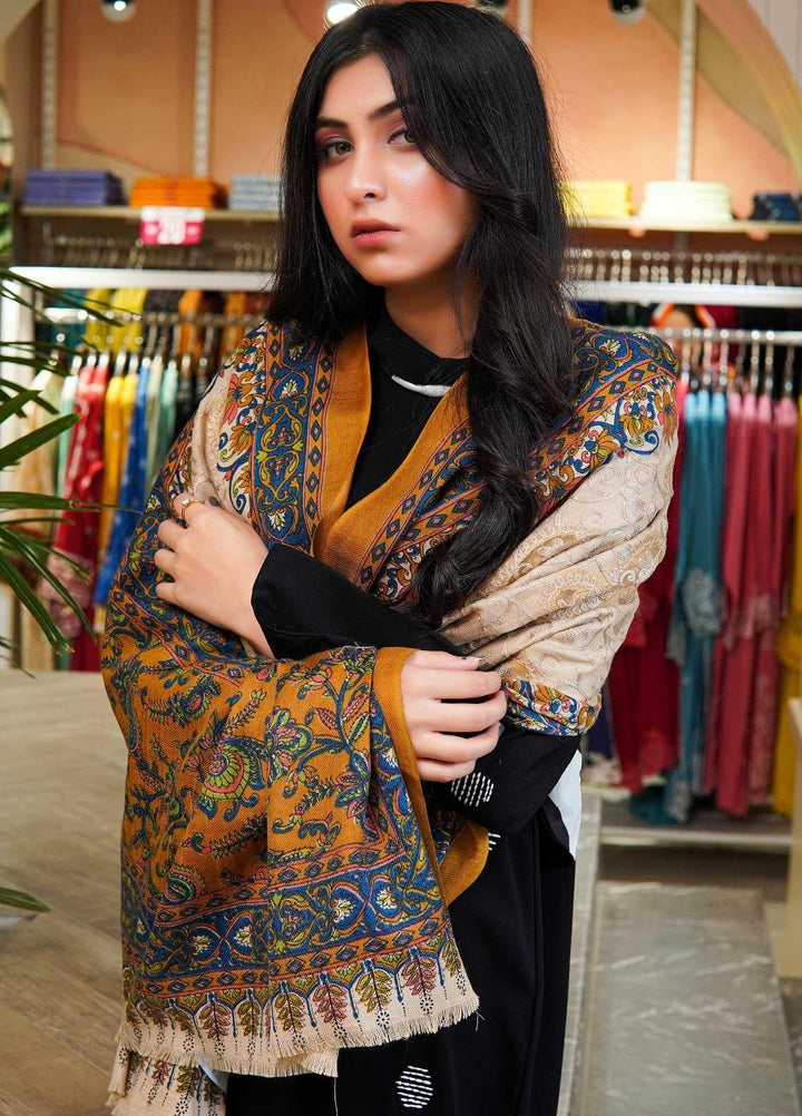 Sanaulla Exclusive Range  Pashmina  Shawls AKP-09 Fawn 05 - Pashmina Shawls