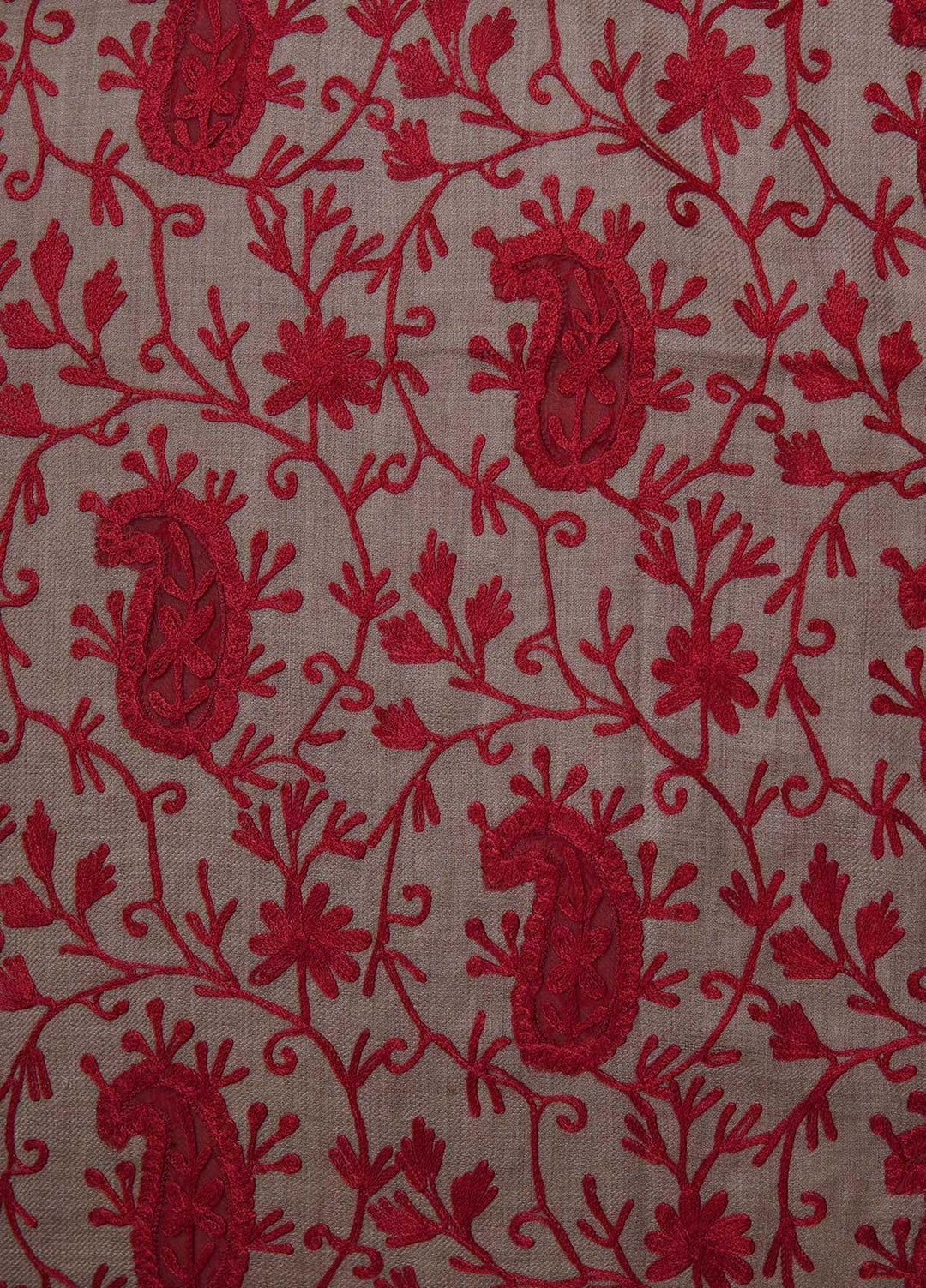 Sanaulla Exclusive Range  Pashmina  Shawls AKP-14 Beige - Pashmina Shawls