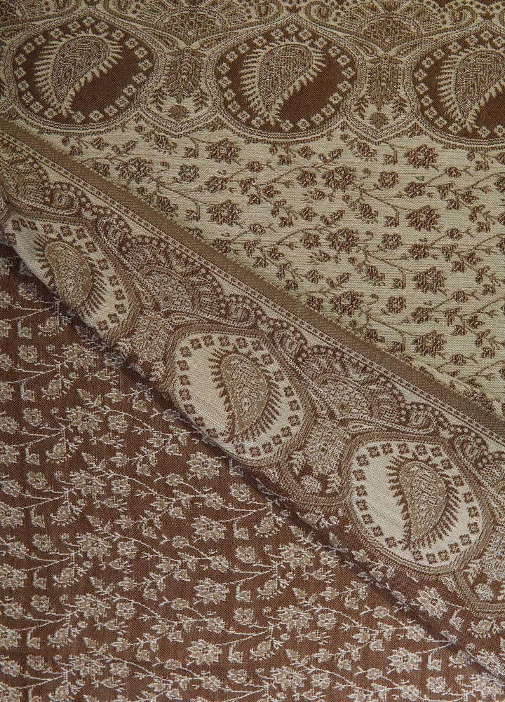 Sanaulla Exclusive Range  Pashmina  Shawls AKP-22 Beige 04 - Pashmina Shawls