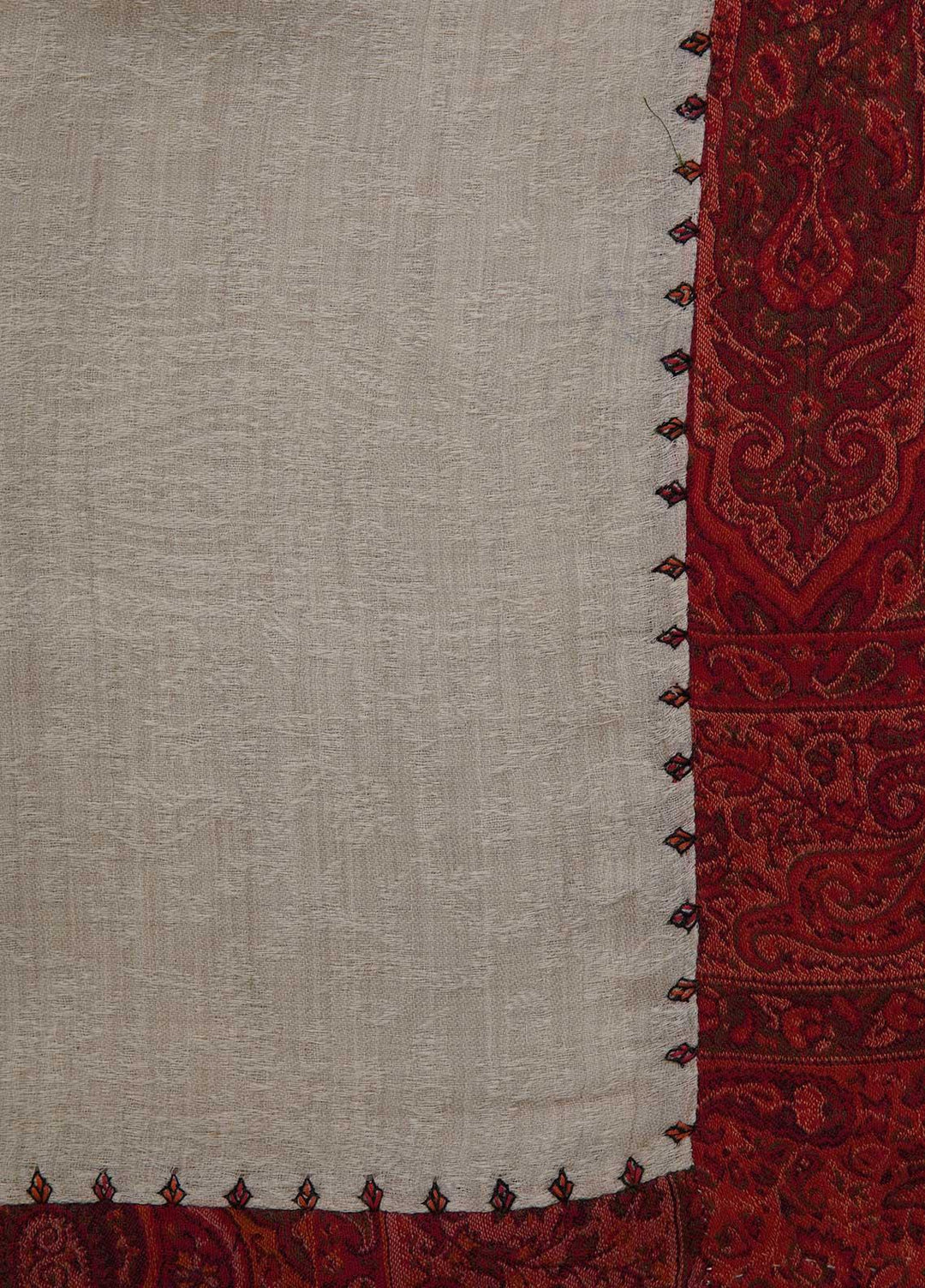 Sanaulla Exclusive Range  Pashmina  Shawls AKP-18 Fawn 01 - Pashmina Shawls