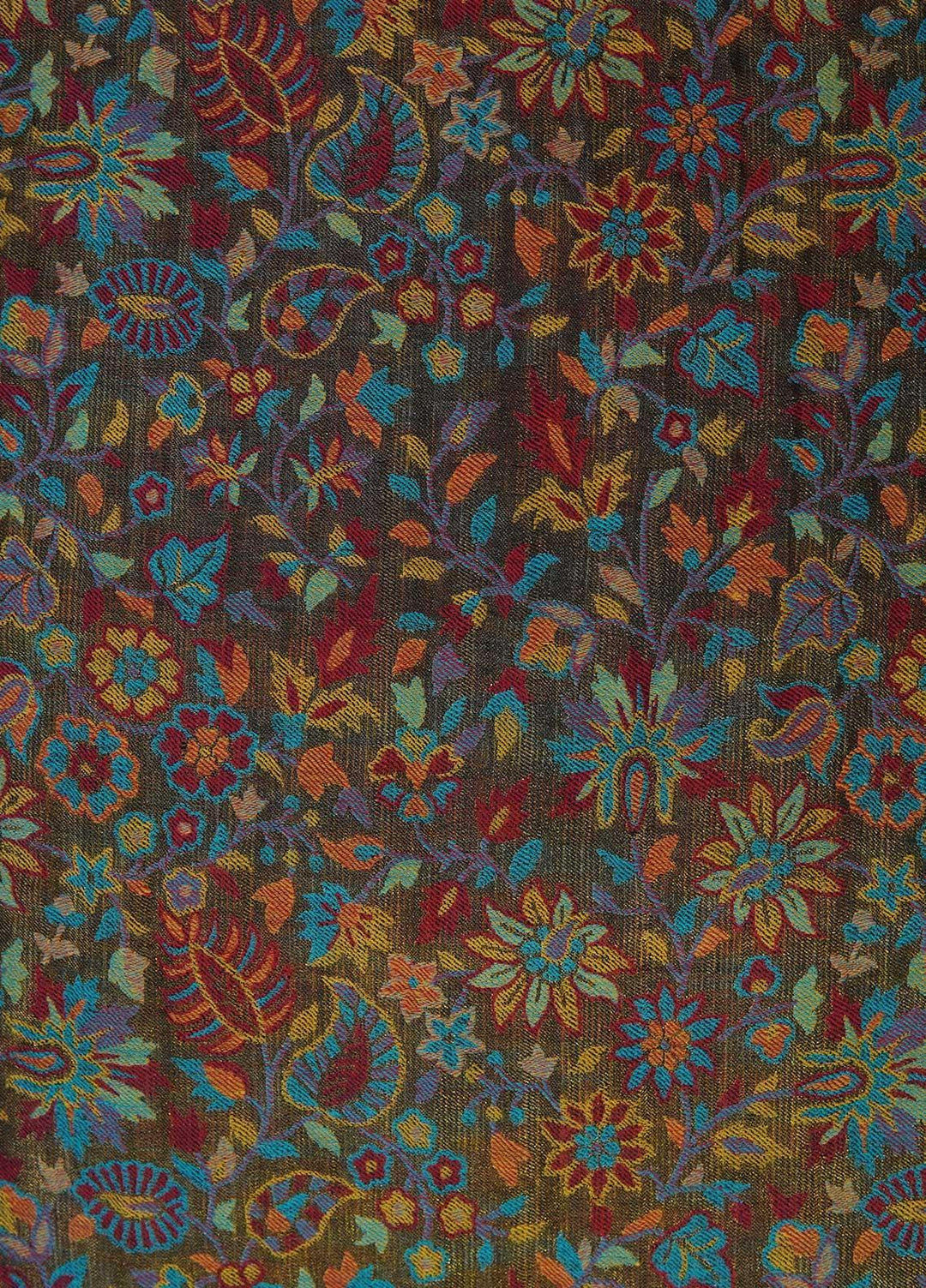 Sanaulla Exclusive Range  Pashmina  Shawls MAMA-02 Green-3 - Pashmina Shawls