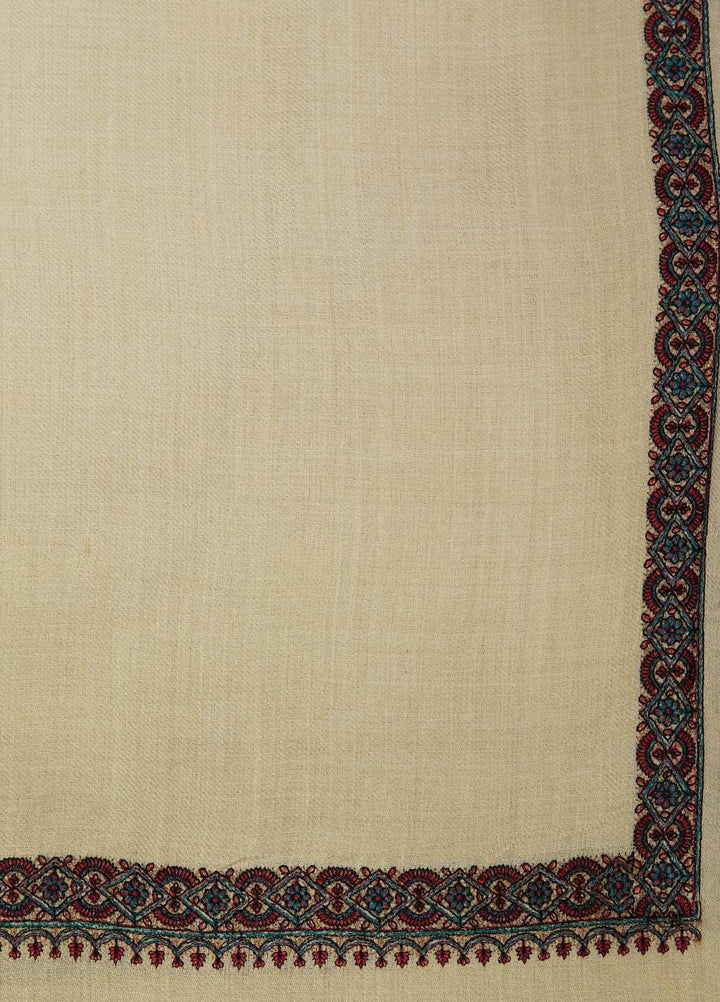 Sanaulla Exclusive Range  Pashmina  Shawls AKP-21 Fawn - Pashmina Shawls