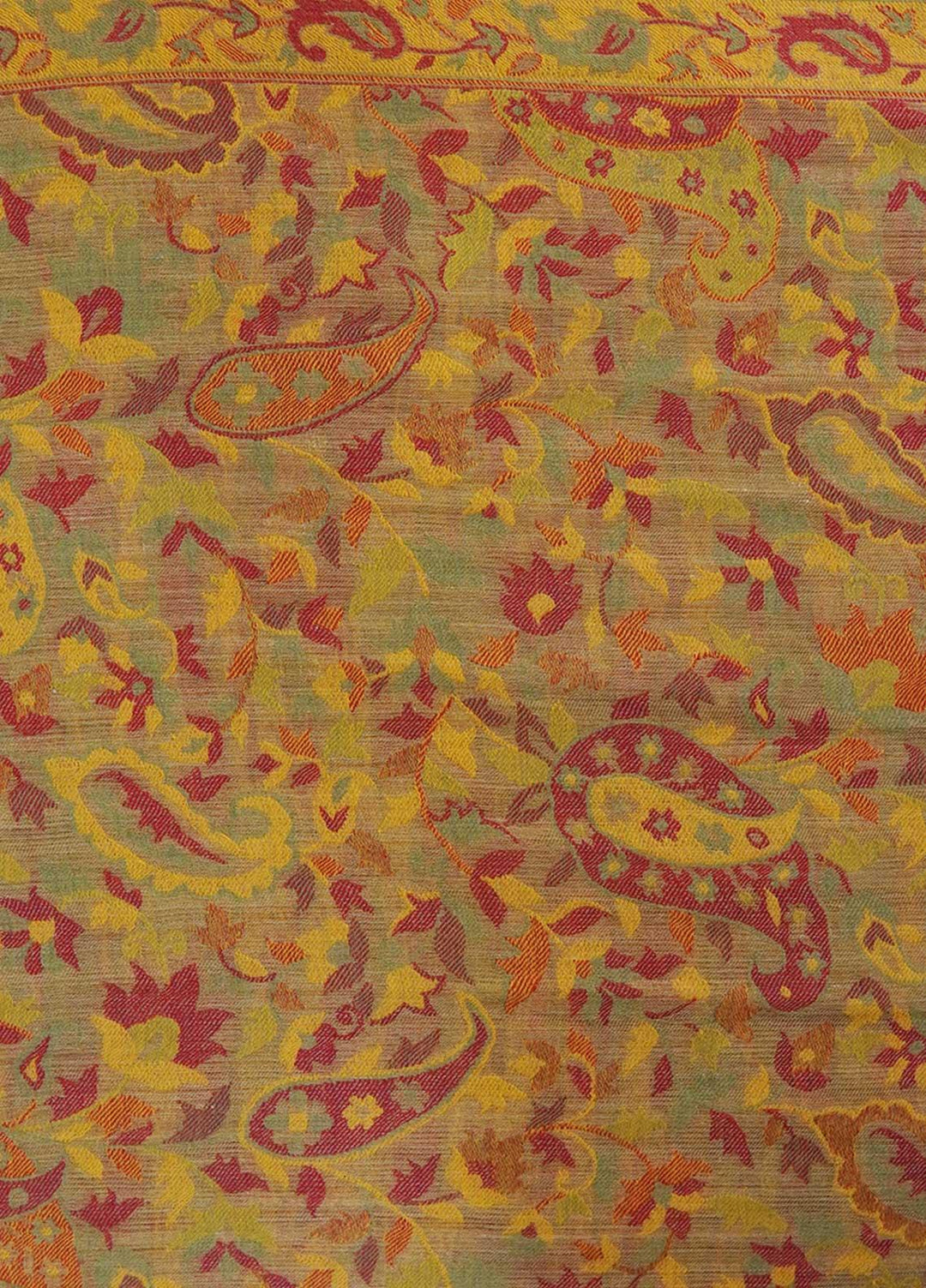 Sanaulla Exclusive Range  Pashmina  Shawls MAMA-02 Brown-4 - Pashmina Shawls