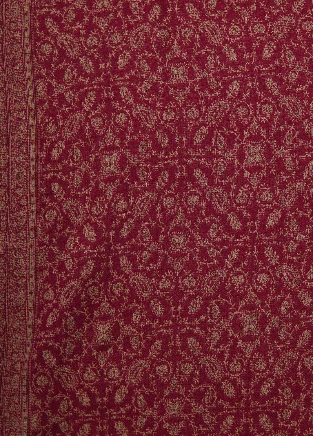 Sanaulla Exclusive Range  Pashmina  Shawls AKP-22 Red 01 - Pashmina Shawls