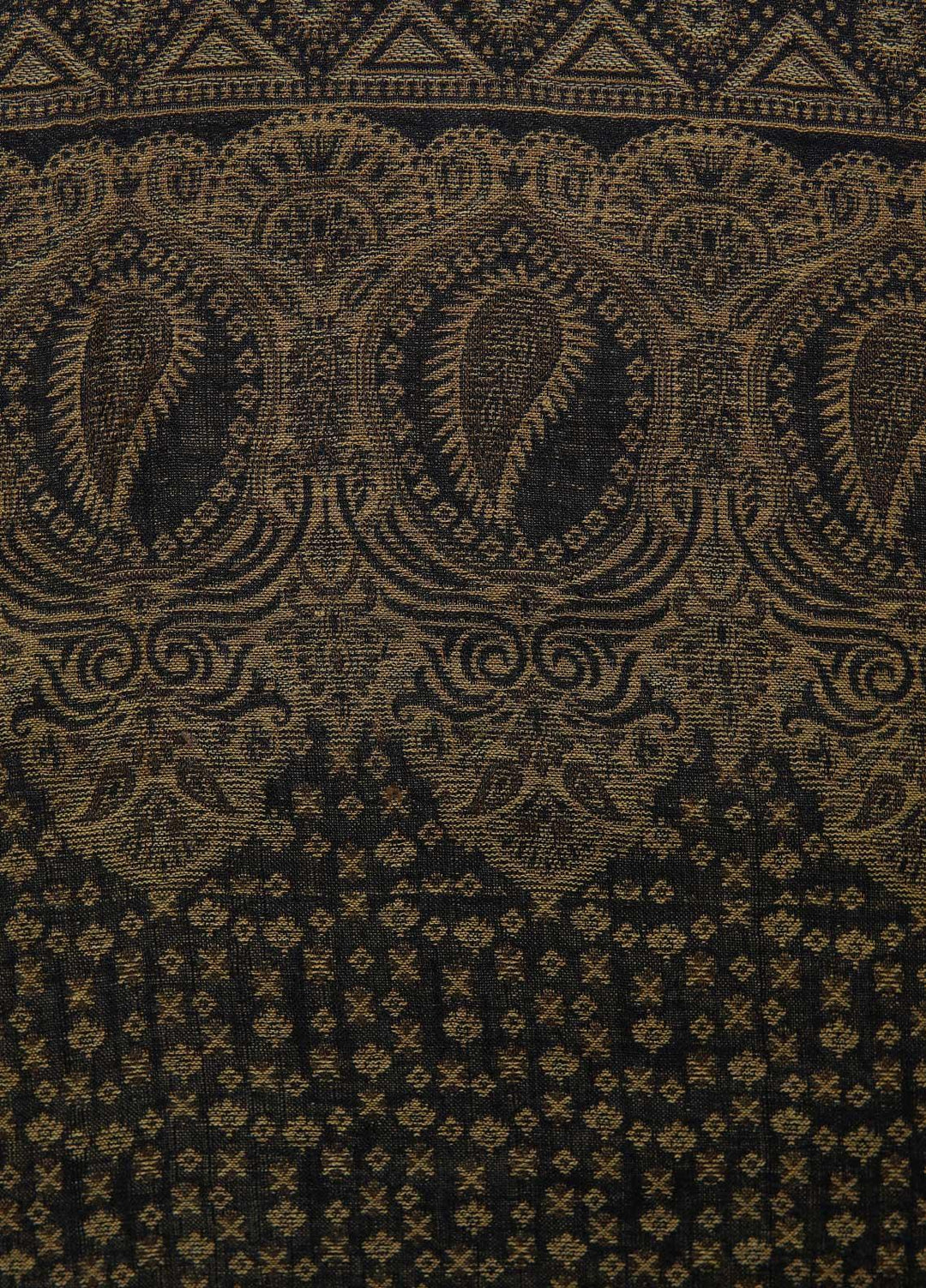 Sanaulla Exclusive Range  Pashmina  Shawls AKP-22 Black 05 - Pashmina Shawls