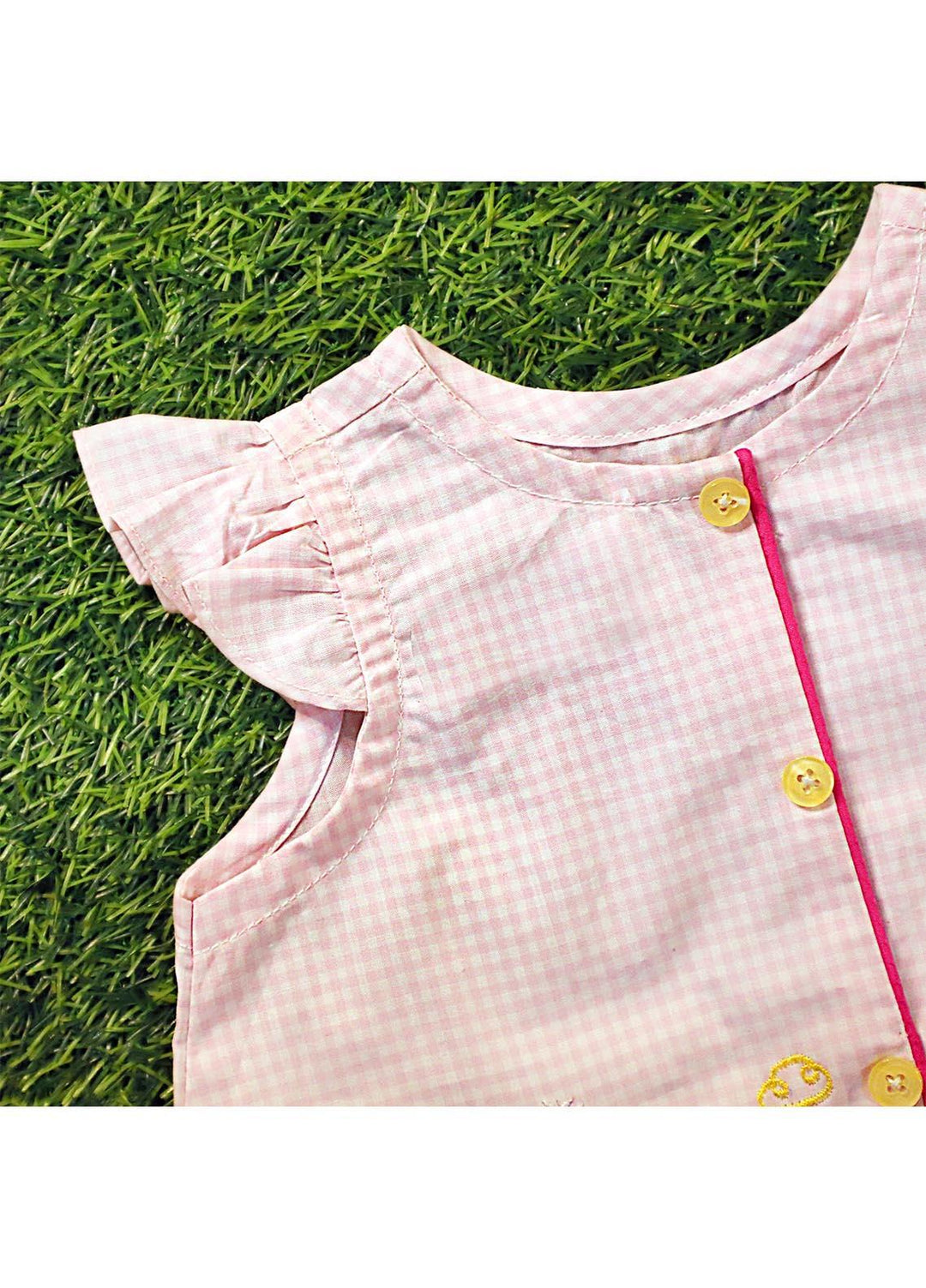 Sania Khan Cotton Fancy Frocks for Girls -  SNK21F Outfit 01