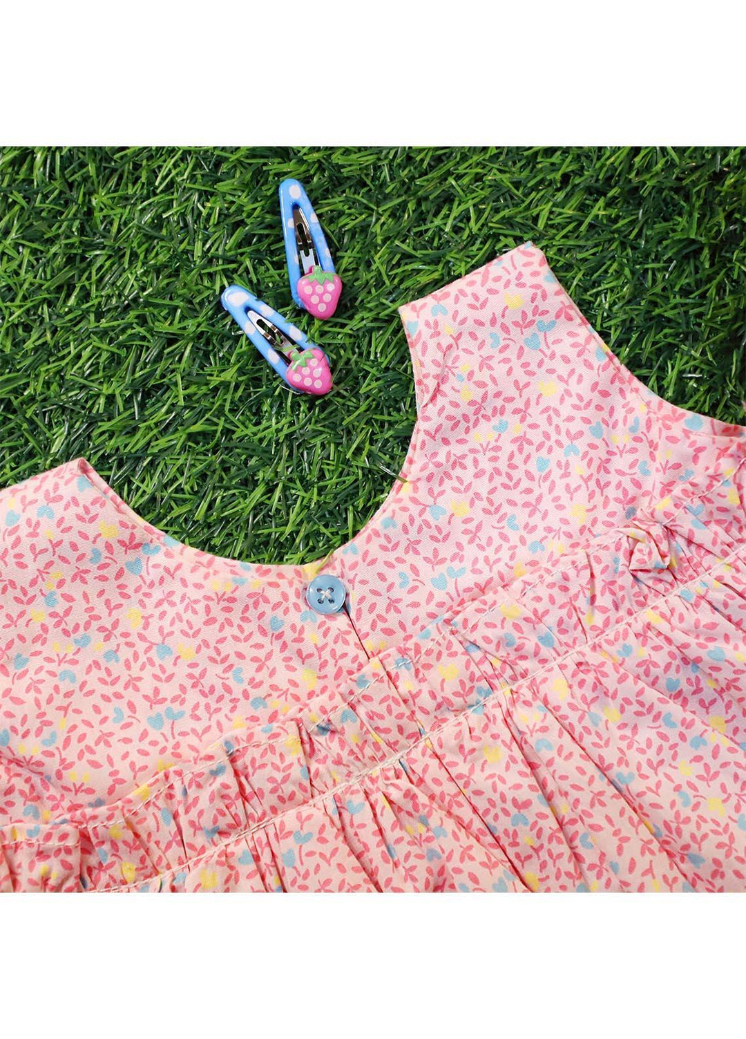 Sania Khan Cotton Fancy Frocks for Girls -  SNK21F Outfit 03