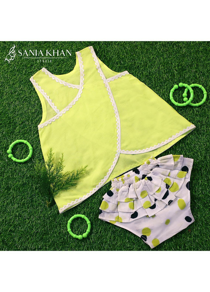 Sania Khan Lawn Fancy Frocks for Girls -  SNK21F Outfit 05