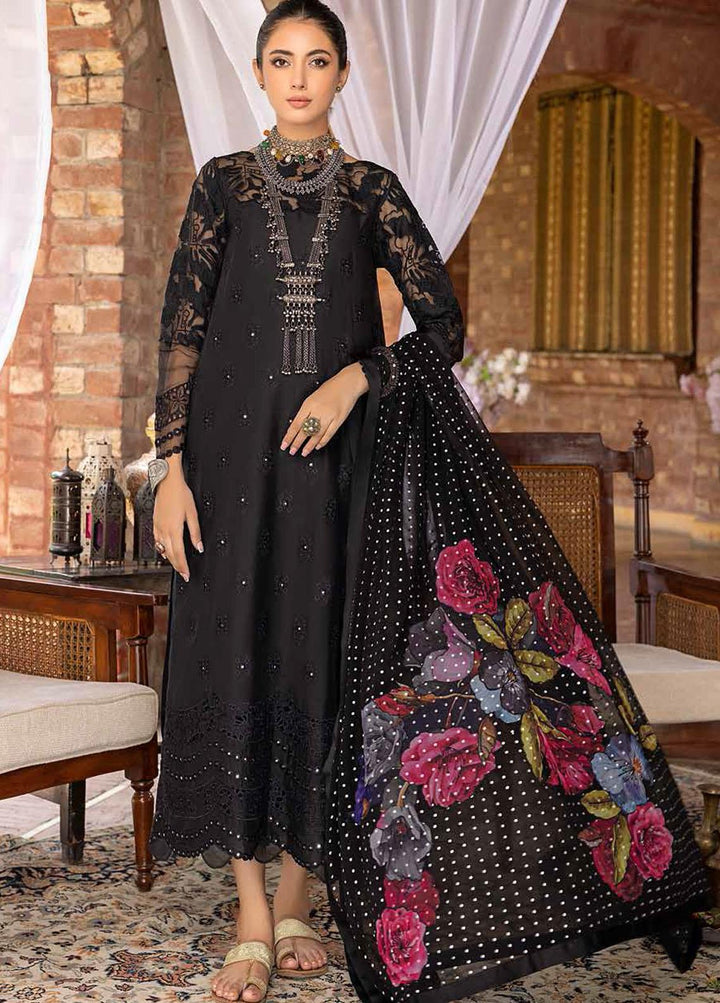 Sanjh By Charizma Embroidered Lawn Suits Unstitched 3 Piece CRZ22-S2 ED-07 - Festive Collection