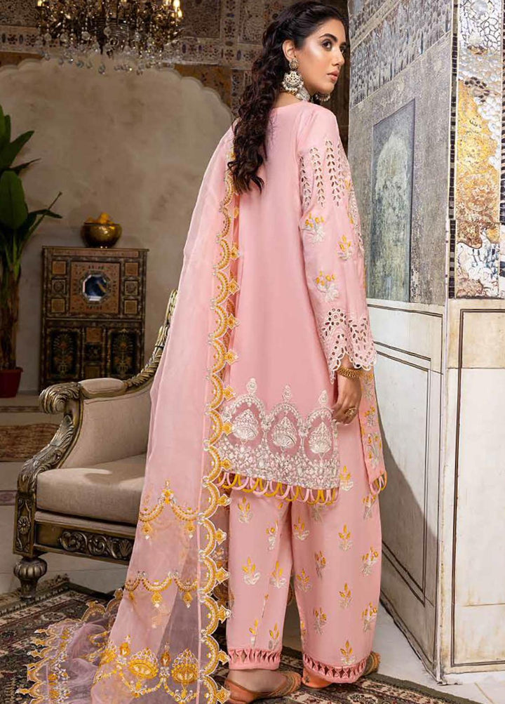 Sanjh By Charizma Embroidered Lawn Suits Unstitched 3 Piece CRZ22-S2 ED-10 - Festive Collection