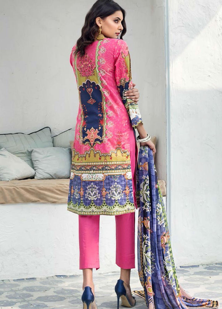 Sanoor by Noor Fatima Embroidered Lawn Suits Unstitched 3 Piece SN21SS D-263 - Summer Collection