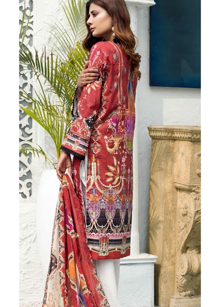 Sanoor by Noor Fatima Embroidered Lawn Suits Unstitched 3 Piece SN21SS D-266 - Summer Collection