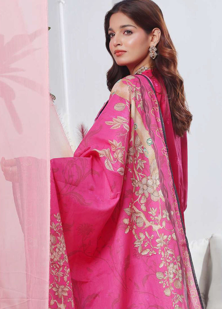 Saphron Pret Chikankari Lawn 3 Piece Suit SPH25CE D-09