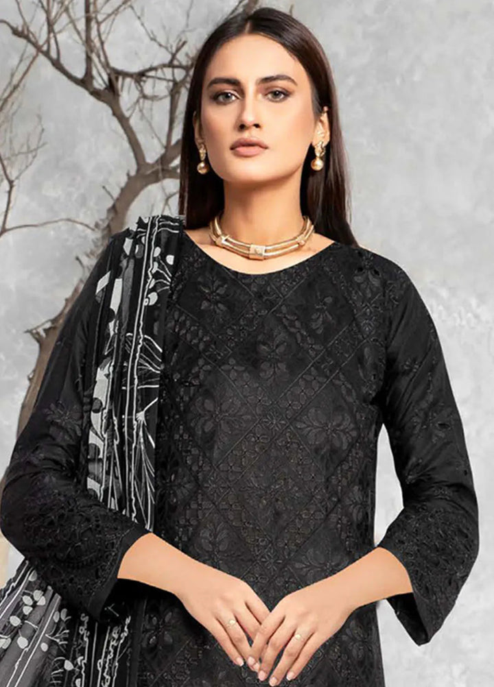 Saqafat By Insiya Embroidered Lawn Suit Unstitched 3 Piece INS24S DE-04 - Summer Collection