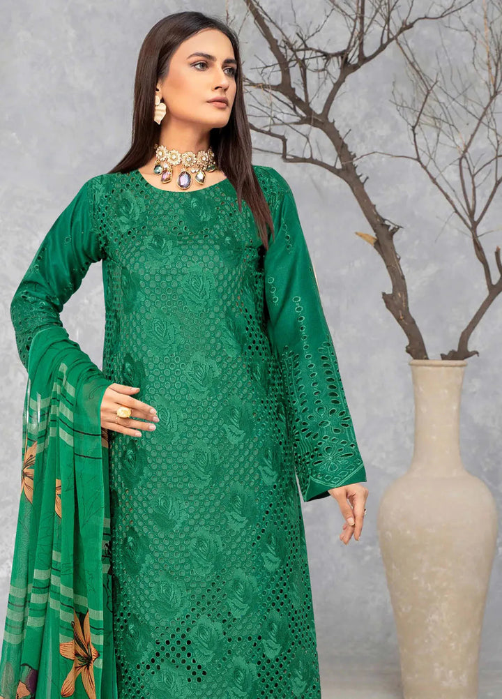 Saqafat By Insiya Embroidered Lawn Suit Unstitched 3 Piece INS24S DE-05 - Summer Collection
